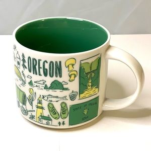 Starbucks Oregon Mug Been There Series Coffee Cup State